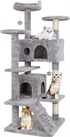 53' CAT TREE W/ SISAL COVERED SCRATCHING POST