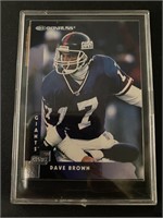 1997 DONRUSS DAVE BROWN GIANTS CARD