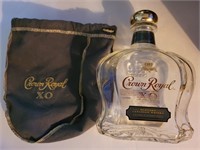 Crown Royal XO Bottle and Bag