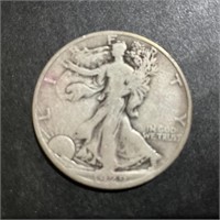 1929-D STANDING LIBERTY SILVER HALF DOLLAR