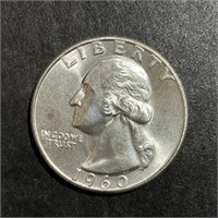 1960-D WASHINGTON SILVER QUARTER