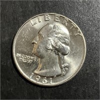 1961-D WASHINGTON SILVER QUARTER