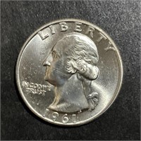 1961-D WASHINGTON SILVER QUARTER