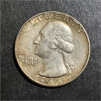 1964 WASHINGTON SILVER QUARTER