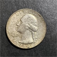 1964-D WASHINGTON SILVER QUARTER