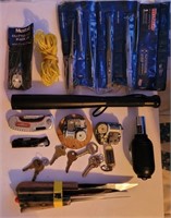 Torch Lighter (works), Knives, Lure and More