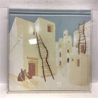 PHILLIP LOCKARD PRINT 3D PUEBLO HOME DECOR NUMBERE