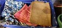 Giant Tote of Vintage Fabric