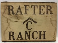 HEREFORD AUXILIARY RAFTER RANCH WOOD