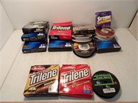 6 and 8 Lb Fishing Line (dozens or more)