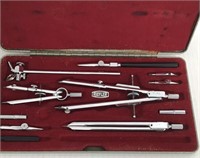 METAL CASE DRAFTING SET