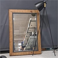 Farm House Wall Mirror, Tripod Floor Lamp