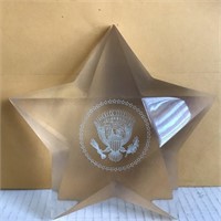 ACRYLIC STAR UNITED STATES PAPER WEIGHT