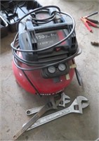 6 Gal. Air Compressor * Crescent Wrenches