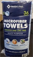 Pack of 36 Microfiber Towels