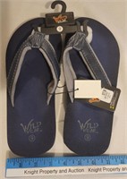 Wild Wear Size 9 Flip Flops