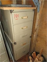 5 Drawer Metal Cabinet w/tools