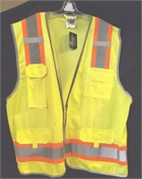 Size:2XL ANSI Class 2 HI-VIS vest