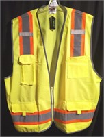 Size:3XL ANSI Class 2 HI-VIS vest