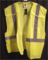 Size:2X/3X ANSI Class 2 HI-VIS vest