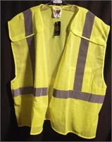 Size:2X/3X ANSI Class 2 HI-VIS vest