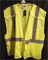 Size:2X/3X ANSI Class 2 HI-VIS vest