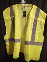 Size:2X/3X ANSI Class 2 HI-VIS vest