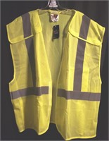 Size:2X/3X ANSI Class 2 HI-VIS vest