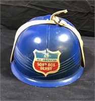 Vintage soap box derby helmet