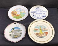 Souvenir plates