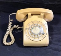 Vintage Bell rotary table telephone.