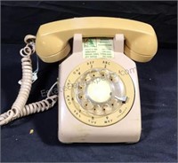 Vintage Bell rotary table telephone.