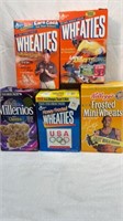 Wheaties advertising boxes