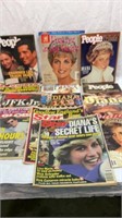 Princess Diana and JFK Junior magazines