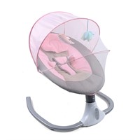 2 Pink Portable Swings/ Baby Bouncers