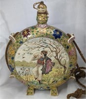 Beautiful Rare* Large Hungarian Hand Enamel