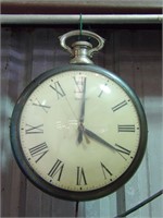Vintage Electric Large Wall Clock - WORKS!