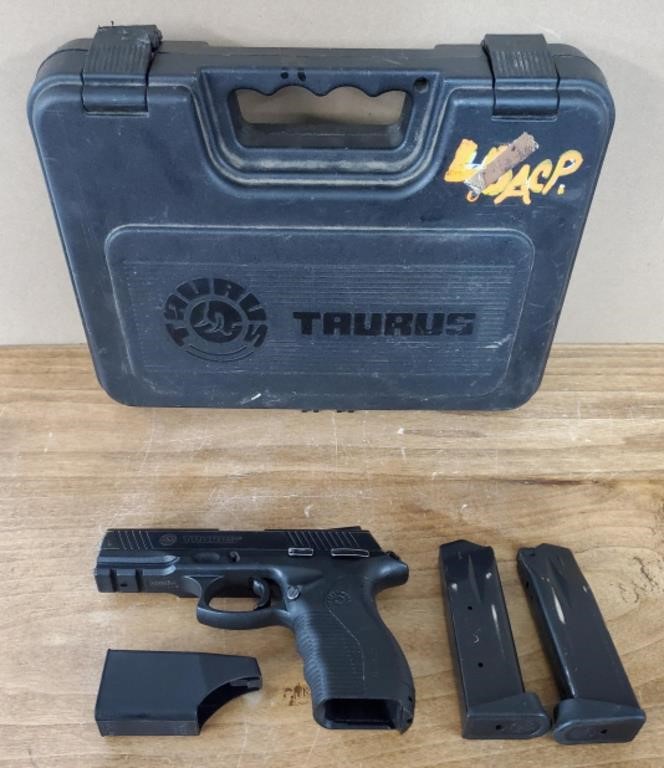 Taurus Model PT 845 .45 Pistol w/Case