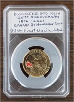 125th Anniversary Canada Golden Dollar Coin