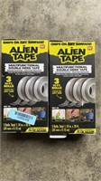 2 Packs Alien Tape - Double Sided Tape