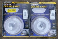 2 Bionic Ceiling Lights