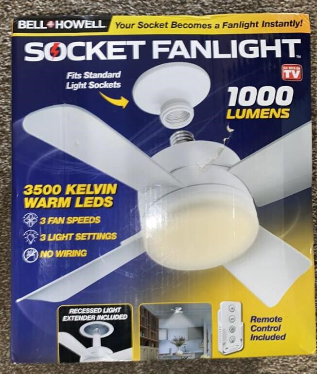 Bell Howell Socket Fanlight
