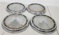 (4) Vintage Ford Hub Caps