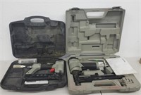 (2) Porter Cables Nailers With Cases