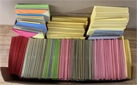 Large Box of Colored Envelopes