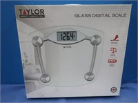 2 Taylor Bathroom Scales-Glass
