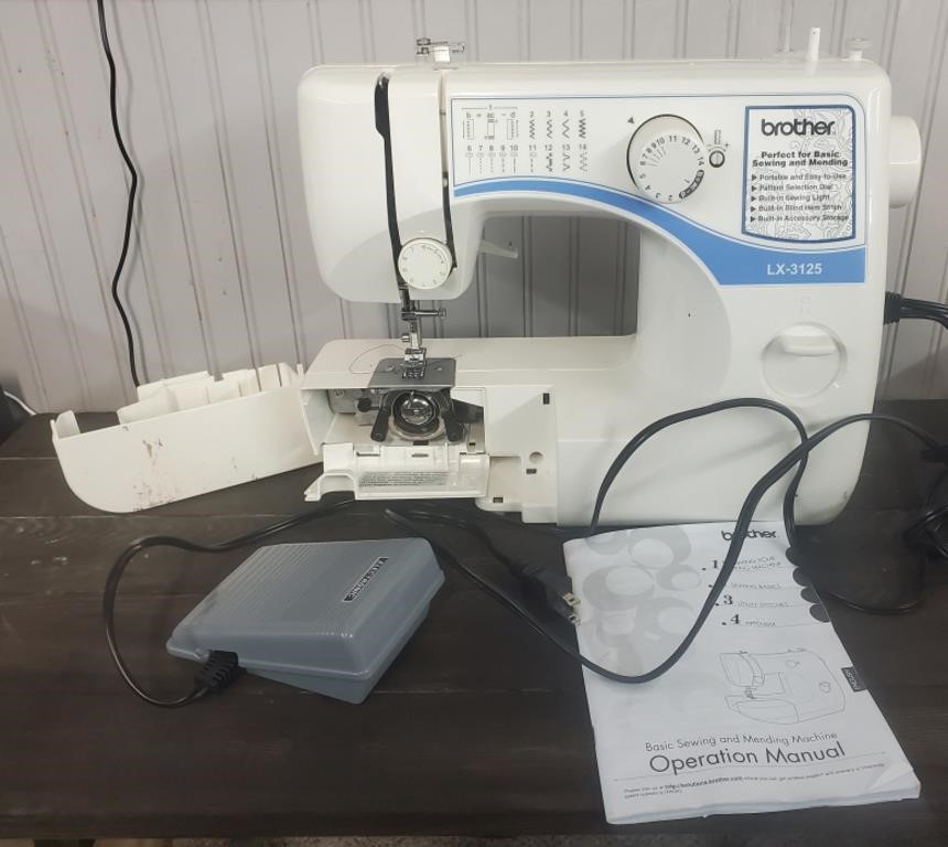 Compact, Lightweight Brother Sewing Machine