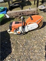 753) Stihl TS 800 concrete saw