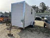 621) 13'x5'3" trailer- insulated, unit inside,