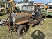 1508) '53 Willis CJ3B Jeep - needs restored, has